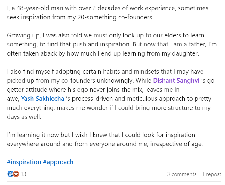 Linkedin Copywriting for Personal Branding